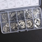 120Pcs 304 Stainless Steel E-Clip Retaining Circlip Assortment Kit 1.5mm to 10mm