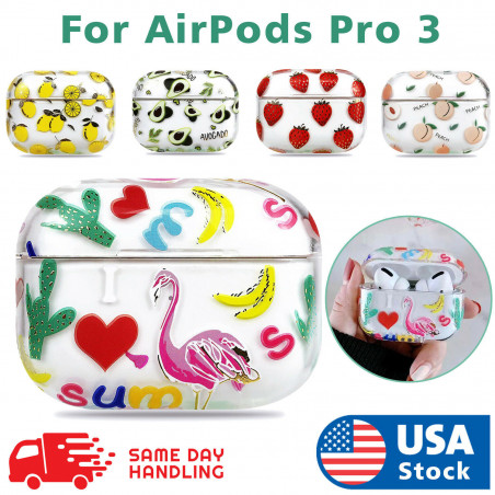 Cartoon Bluetooth Earphone Protective Case Cover for AirPods Pro 3 Headphone