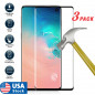 3pcsFor Samsung Galaxy S10 Plus S10e  Cover Tempered Glass Screen Protector Film