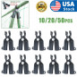 10-50pcs 11mm Garden Plant Support Bracket Connector Plant Climbing Pole