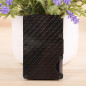 Slim Carbon Fiber Meta Credit Card Holder Clip Purse Money Wallet RFID Blocking