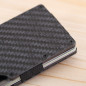 Slim Carbon Fiber Meta Credit Card Holder Clip Purse Money Wallet RFID Blocking