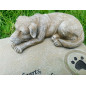 3D-Dog Memorial Stones Garden Stones,Personalized Dog Grave Markers Headstones