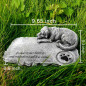 3D-Dog Memorial Stones Garden Stones,Personalized Dog Grave Markers Headstones