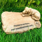 3D-Dog Memorial Stones Garden Stones,Personalized Dog Grave Markers Headstones