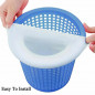 10 Pack Swimming Pool Spa Skimmer Basket Filter Saver Bag Fine Mesh Screen Socks