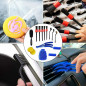 14pcs Car Wheel Brush Set Detailing Kit for Automotive Tire Rim Cleaning Brush