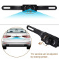 License Plate Car Rear View Backup Camera Parking Reverse Camera Night Vision