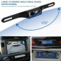 License Plate Car Rear View Backup Camera Parking Reverse Camera Night Vision