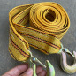 3Tons Car Tow Cable Towing Strap Rope with Hooks Emergency Heavy Duty 13 FT