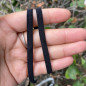 10Yards 1/4 Inch BLACK WHITE Elastic Band Trim for DIY Face Masks