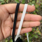 10Yards 1/4 Inch BLACK WHITE Elastic Band Trim for DIY Face Masks