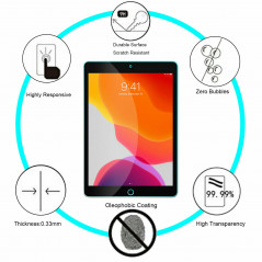 [2-Pack] Tempered GLASS Screen Protector for Apple iPad 7th Generation 2019 10.2