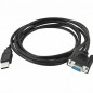 USB 10 FT DB9 9Pin Female to USB 2.0 For Zebra DS457 Fixed Mount Scanner cable