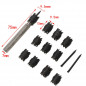 13pcs Double Sided 3/8" Rotary Spot Weld Cutter Remover Drill Bits Cut Welds Kit