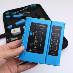 Rj45 Crimping Tool Kit Set For CAT5/CAT6 Lan Cable Tester Network Repair Tools