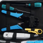 Rj45 Crimping Tool Kit Set For CAT5/CAT6 Lan Cable Tester Network Repair Tools