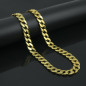 Miami Cuban Link 18k Gold Plated 5mm Necklace 30" Hip Hop Chain