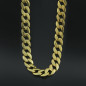 Miami Cuban Link 18k Gold Plated 5mm Necklace 30" Hip Hop Chain