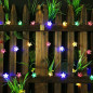 23FT LED Solar String Lights Outdoor Garden Yard Decor Lamp Waterproof Light