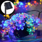 23FT LED Solar String Lights Outdoor Garden Yard Decor Lamp Waterproof Light