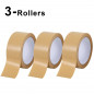 98FT PAPER KRAFT SHIPPING PACKING BOX CARTON SEALING ROLL TAPE WRITABLE BROWN