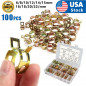 100pcs 6 8 10 12 15 16 18 20 22mm Spring Clip Clamp Fastener For Line Hose Pipe