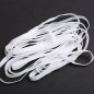 5-10 Yards Elastic 1/4 Inch 6mm Knit for Face Masks WHITE Width Mask Soft