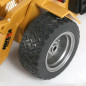 HUINA Remote Control Wheeled Front Loader 6 Channel 2.4Ghz RC Bulldozer Truck