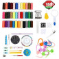 183Pc Sewing Kit Measure Scissor Thimble Thread Needle Storage Box Travel Set