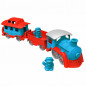 Green Toys Push Along Train Toy BPA Free 100% Recycled Eco Friendly Train, Blue