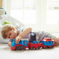 Green Toys Push Along Train Toy BPA Free 100% Recycled Eco Friendly Train, Blue