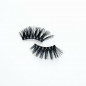 20 Pair 3D Natural Bushy Cross False Eyelashes Mink Hair Eye Lashes Black