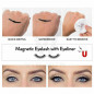 10 Pairs Magnetic Eyelashes Set with Magnet Eyeliner & Tweezer Kit Waterproof