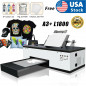 A3+ DTF L1800 Printer Direct to Film Transfer Printer Home w/ Roller Feeder