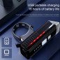 USB Rechargeable LED Bicycle Headlight Bike Head Light Front Rear Lamp Cycling