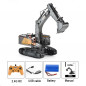 Huina 1592 22 Channel RC Excavator 1:14 Upgraded Metal Bucket - Latest Model