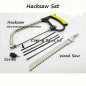 SUA 8 In 1 Multi-Function Metal Magic Saw DIY Hand Saw Woodworking Saw Set Tool