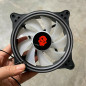 3-Pack Black Frame 120mm RGB LED PC Computer Case Cooling Fan Quiet Colorful