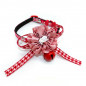 Dog Collar Pet Adjustable Pet Neck Strap Flower Shape Small Dog Lead Cat Bow Tie