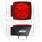 12V LED Submersible Trailer Tail Lights Kit Boat Marker Truck Waterproof Set