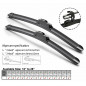 24" & 18" All season Bracketless J-HOOK Windshield Wiper Blades OEM QUALITY