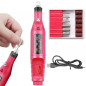 Electric Nail File Art Drill File Acrylic Manicure Pedicure Portable Machine Kit