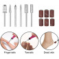 Electric Nail File Art Drill File Acrylic Manicure Pedicure Portable Machine Kit