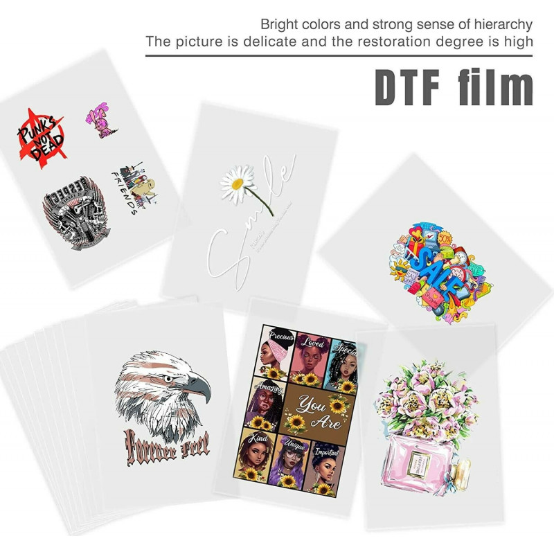 DTF Transfer Film A3 Sheets 11.7 x 16.5 (100 Pack) - MATTE Cold/Warm –  Kingdom DTF