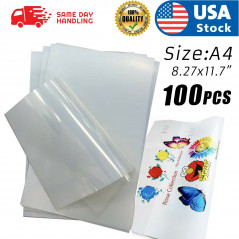 AOK FILM 100 sheets A4 8.27" x 11.7" DTF Transfer Film Matte PET film