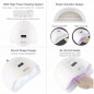 120W Nail Dryer LED Lamp UV Light Polish Gel Curing Machine Electric Manicure