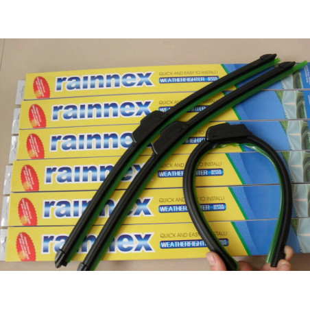 19" & 19" All season Bracketless J-HOOK Windshield Wiper Blades OEM QUALITY