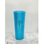 24oz Diamond Durian Double Wall Tumbler Pool Beach Cup with Straw Coffee Cold US