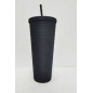 24oz Diamond Durian Double Wall Tumbler Pool Beach Cup with Straw Coffee Cold US